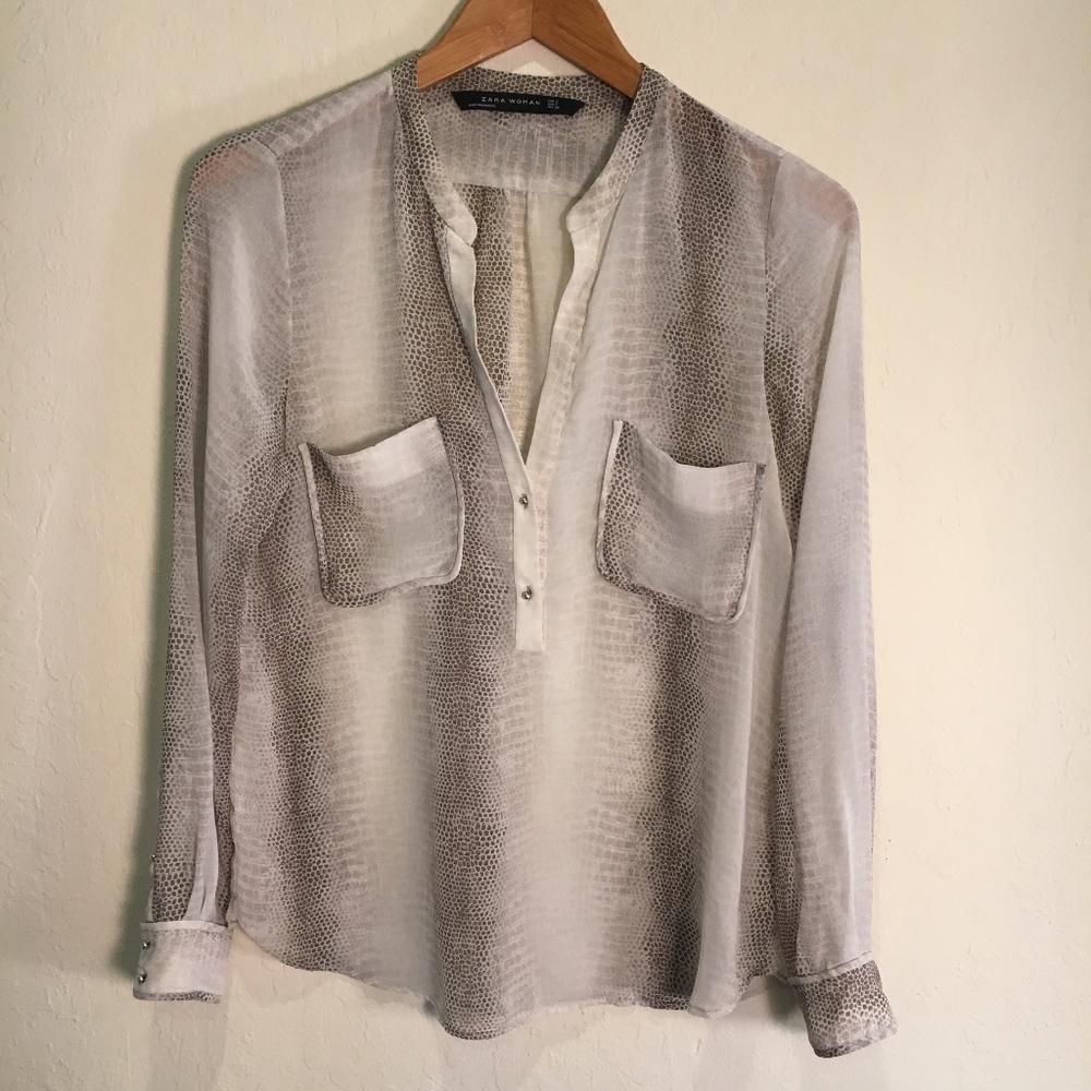 Zara blouse